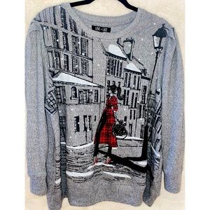NWT - Lightweight “Paris” Sweater
